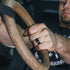 Set of Two Rings: Women's Oversized Pear & Men's Infinity Collection